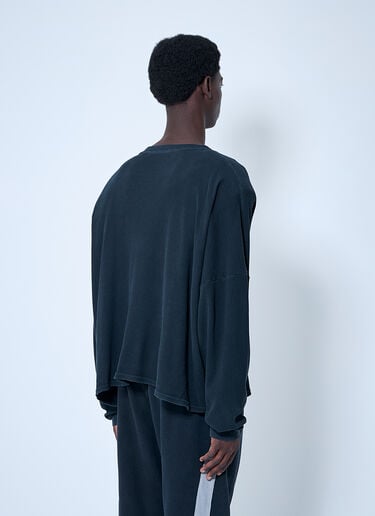 Shoulder Pad Thermal Sweatshirt GREG ROSS Shoulder Pad Thermal Sweatshirt Black grr0160002
