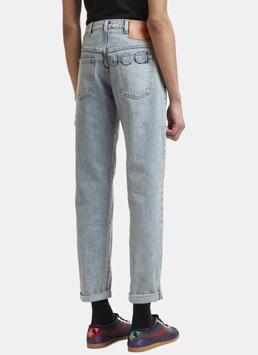 Washed Denim Jeans Gucci Washed Denim Jeans Blue guc0131054