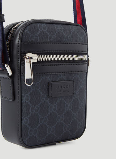 Gucci GG Supreme Crossbody Bag  Black guc0145161