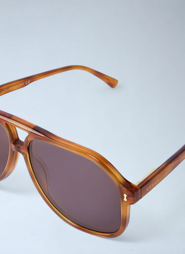 Aviator Tortoiseshell Sunglasses Gucci Aviator Tortoiseshell Sunglasses Brown guc0145167