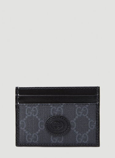 Gucci GG ロゴパッチ [スプリーム] カードホルダー ブラック guc0147142