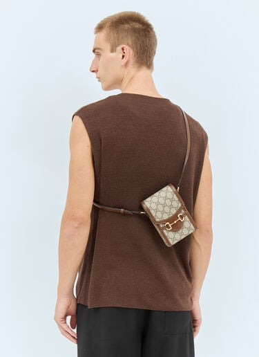 Horsebit 1955 Mini Crossbody Bag Gucci Horsebit 1955 Mini Crossbody Bag Beige guc0147157