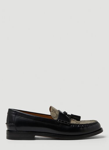 GG Tassel Loafers Gucci GG Tassel Loafers Black guc0150141