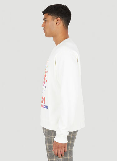 Felted Love Parade Sweatshirt Gucci Felted Love Parade Sweatshirt White guc0150321