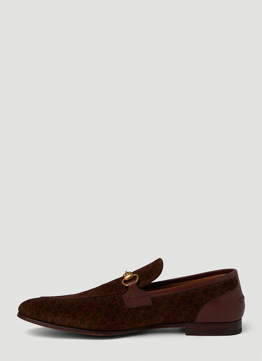 Gucci Jordaan Horsebit 乐福鞋 棕 guc0151072