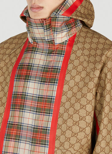 Gucci 双面格纹夹克 红色 guc0152056