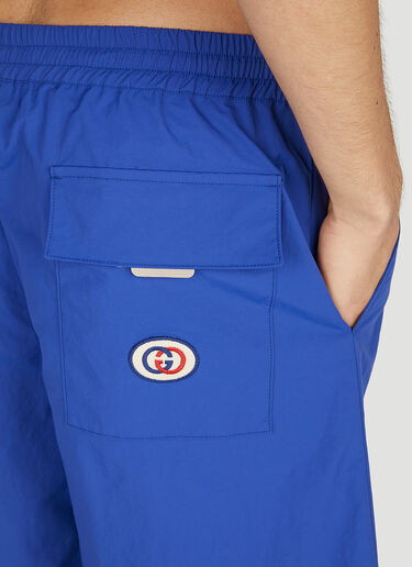 Gucci Gremlin Track Shorts Blue guc0152304