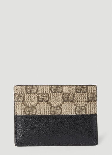 Monogram Card Holder Gucci Monogram Card Holder Beige guc0152325