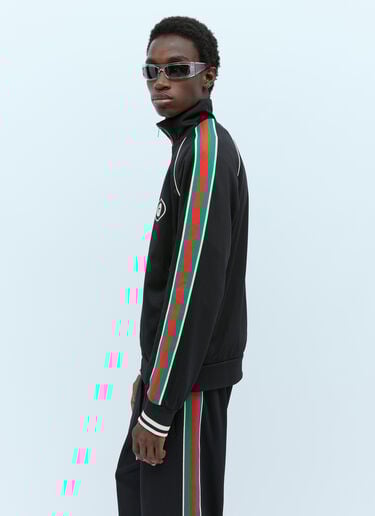 Gucci Web Stripe Track Jacket Black guc0153021
