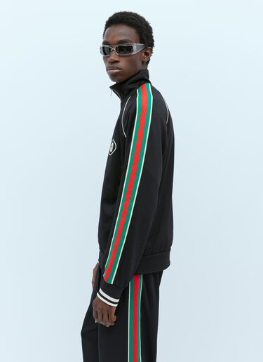 Web Stripe Track Jacket Gucci Web Stripe Track Jacket Black guc0153021