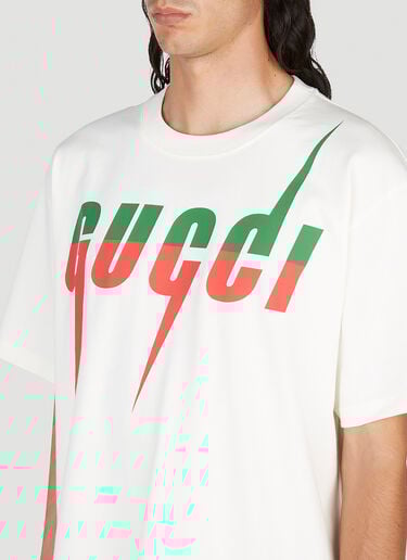 Gucci Blade Print T-Shirt White guc0153057