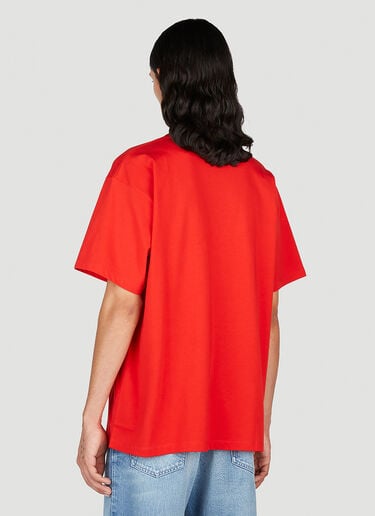 Mirror Print T-Shirt Gucci Mirror Print T-Shirt Red guc0153059