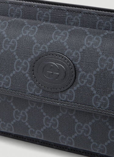 Gucci GG 슈프림 벨트 백 블랙 guc0153131