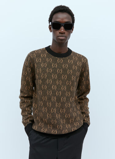 Gucci 인터로킹 G 울 스웨터 카멜 guc0154010