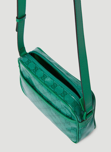GG Crystal Mini Shoulder Bag Gucci GG Crystal Mini Shoulder Bag Green guc0154044