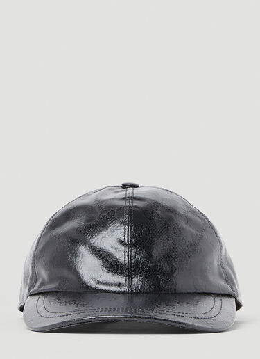 GG 엠보싱 베이스볼 캡 Gucci GG 엠보싱 베이스볼 캡 블랙 guc0154050