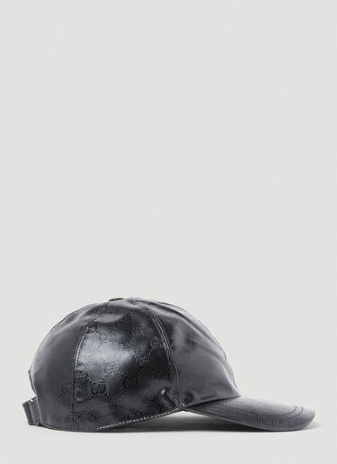 GG 엠보싱 베이스볼 캡 Gucci GG 엠보싱 베이스볼 캡 블랙 guc0154050