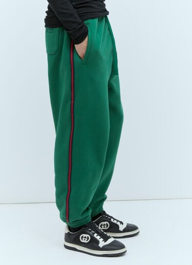 Web Track Pants Gucci Web Track Pants Green guc0155047