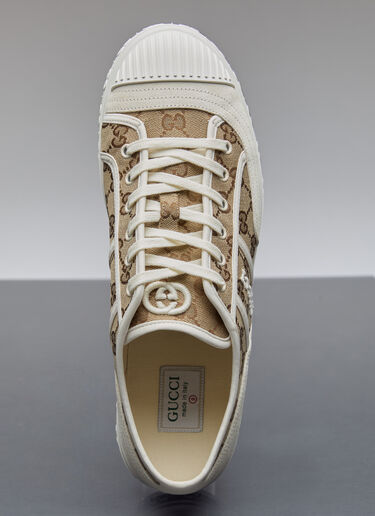 GG 帆布运动鞋 Gucci GG 帆布运动鞋 米色 guc0155091