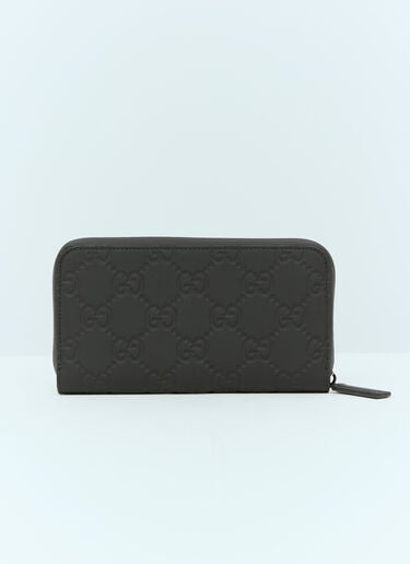 Gucci GG Rubber-Effect Wallet Black guc0155116