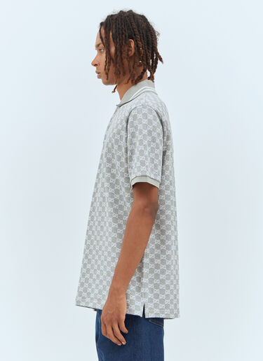 GG 提花 Polo 衫 Gucci GG 提花 Polo 衫 灰色 guc0157020