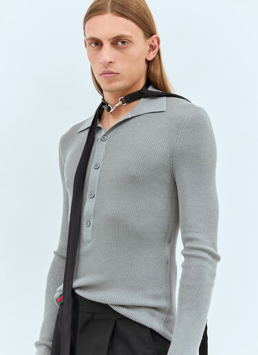 Gucci 真丝领结 黑色 guc0158029