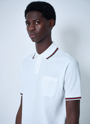 Polo Shirt Gucci Polo Shirt White guc0159032