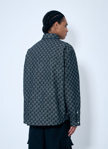 Gucci デニムGGシャツ  ダークグレー guc0159035