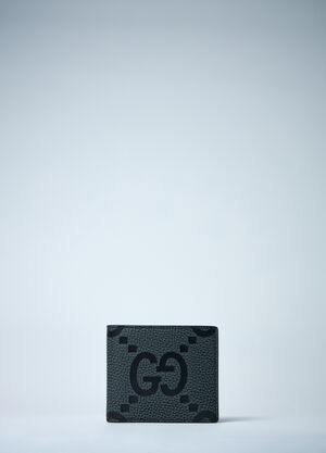 Gucci Maxi GG Bi-Fold Wallet Black guc0159091