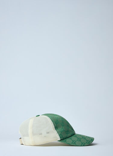 GG Canvas Baseball Cap Gucci GG Canvas Baseball Cap Green guc0160018