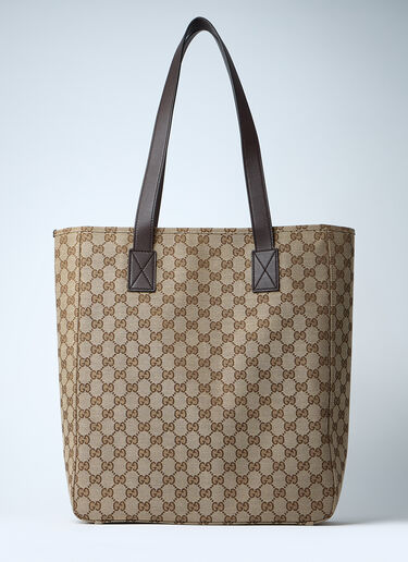 Gucci Medium GG Canvas Tote Bag Beige guc0161061