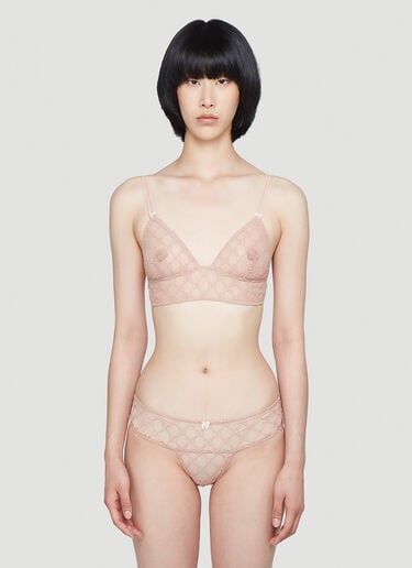GG Tulle Lingerie Set Gucci GG Tulle Lingerie Set Pink guc0241026
