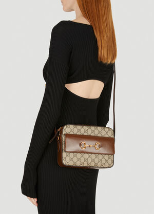 Gucci [홀스빗 1955] 스몰 숄더 백 베이지 guc0243102