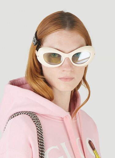 Cat-Eye Acetate Sunglasses Gucci Cat-Eye Acetate Sunglasses Yellow guc0245247