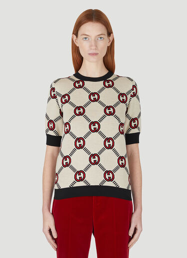 인터로킹 G 스웨터 Gucci 인터로킹 G 스웨터 크림 guc0247045