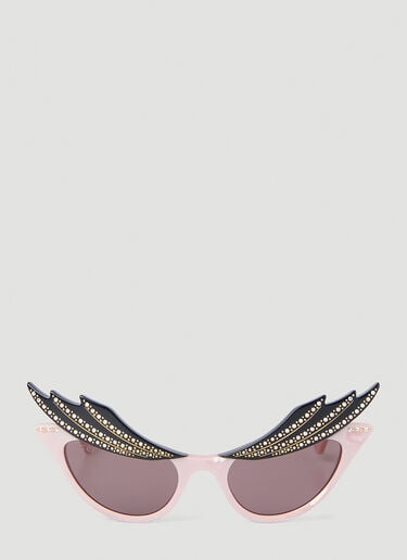 Hollywood Forever Cat Eye Sunglasses Gucci Hollywood Forever Cat Eye Sunglasses Pink guc0247359