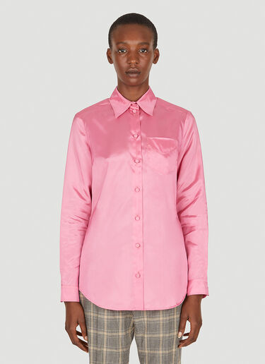 Classic Button Down Shirt Gucci Classic Button Down Shirt Pink guc0250087