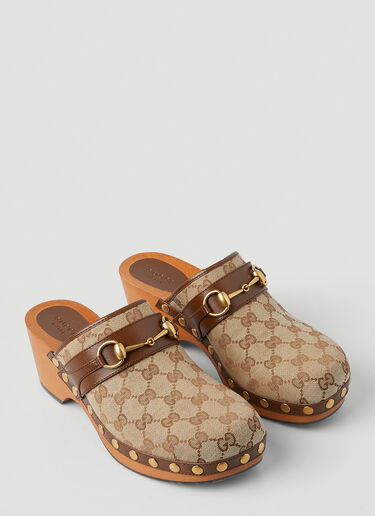 Gucci GG 提花屐鞋 米 guc0250093