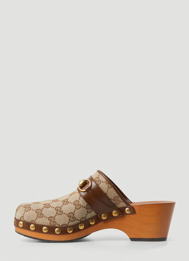 Gucci GG 提花屐鞋 米 guc0250093