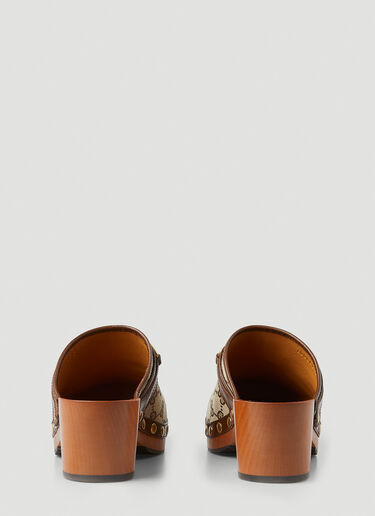 Gucci GG 提花屐鞋 米 guc0250093