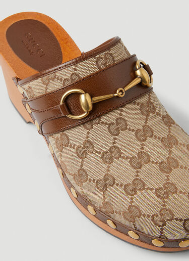 Gucci GG 提花屐鞋 米 guc0250093
