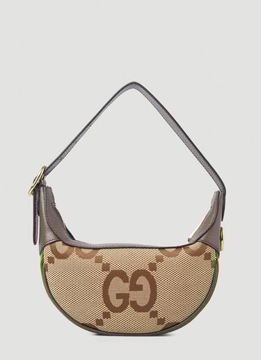 Ophidia Half-Moon Mini Shoulder Bag Gucci Ophidia Half-Moon Mini Shoulder Bag Camel guc0250192