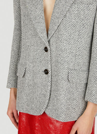 Chevron Blazer Gucci Chevron Blazer Grey guc0251028