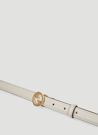 인터로킹 G 벨트 Gucci 인터로킹 G 벨트 화이트 guc0251142