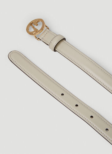 인터로킹 G 벨트 Gucci 인터로킹 G 벨트 화이트 guc0251142