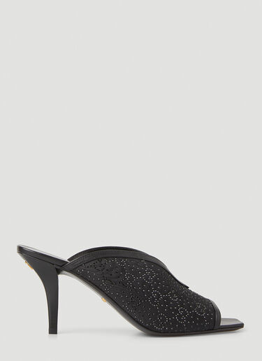G Plague High Heel Mules Gucci G Plague High Heel Mules Black guc0251165