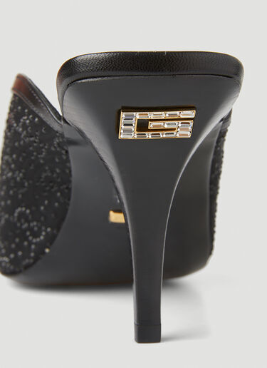 G Plague High Heel Mules Gucci G Plague High Heel Mules Black guc0251165