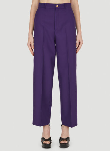 Gauze Pants Gucci Gauze Pants Purple guc0251288