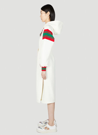 连帽毛衣连衣裙 Gucci 连帽毛衣连衣裙 白色 guc0251294