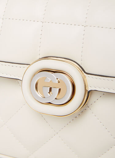 Gucci Deco Small Shoulder Bag White guc0252023